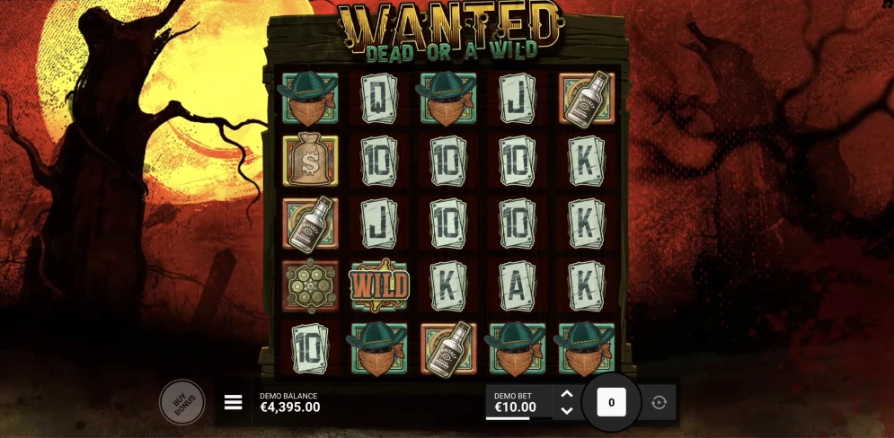 Wanted Dead Or A Wild Slot